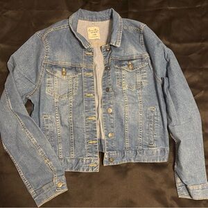 Love Free Blue Denim Jacket